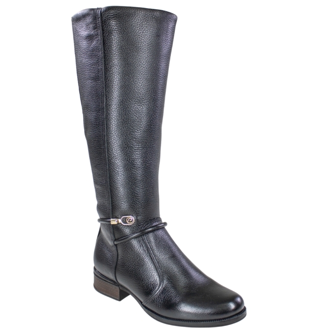 Bota Feminina Cano Alto Montaria - PRETO