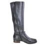 Bota Feminina Cano Alto Montaria - PRETO