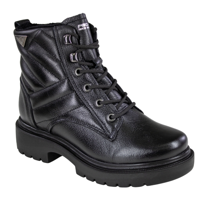 Coturno Feminino Pegada Tratorado - PRETO