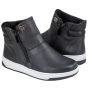 Bota Infantil Feminina Cano Baixo Ziper - PRETO