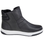Bota Infantil Feminina Cano Baixo Ziper - PRETO
