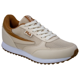 Tênis Feminino Fila Renno Classic - BEGE/CARAMELO ESCURO