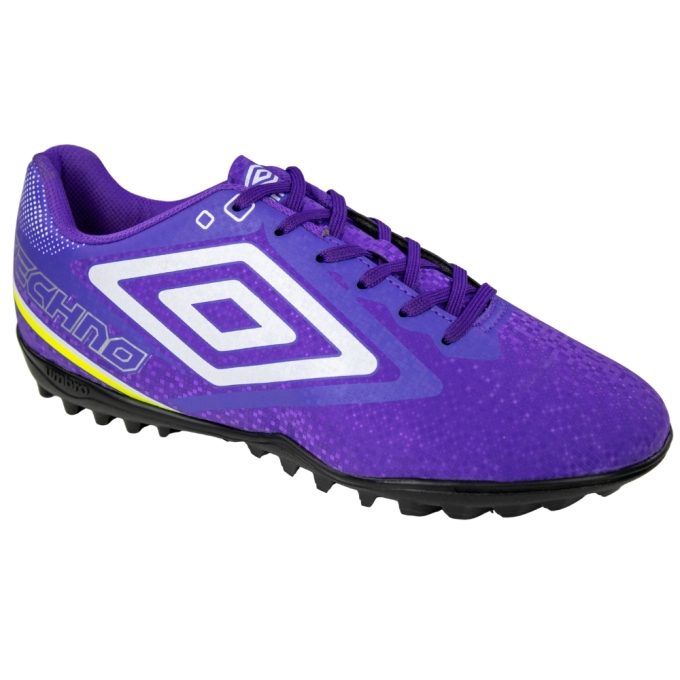 Chuteira Society Techno II - ELETRIC/PURPLE/CINZA