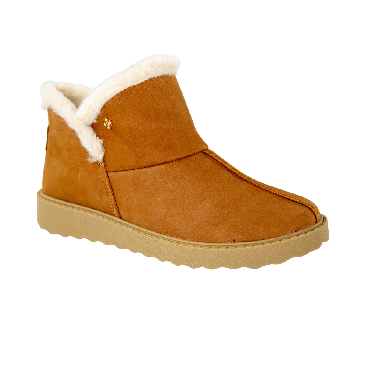 Bota Feminina Pegada Cano Baixo UGG - CAMEL
