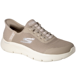 Tênis Feminino Skechers  Go Walk Flex - TAUPE