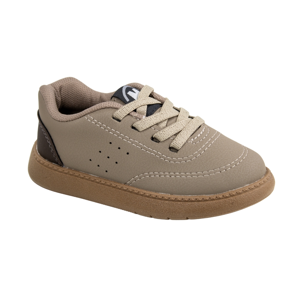Tênis Bebê Masculino Molekinho Caixa - TAUPE/CAFE