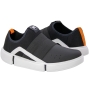 Tênis Infantil Masculino Molekinho Slip On  - PRETO/BRANCO
