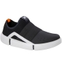 Tênis Infantil Masculino Molekinho Slip On  - PRETO/BRANCO