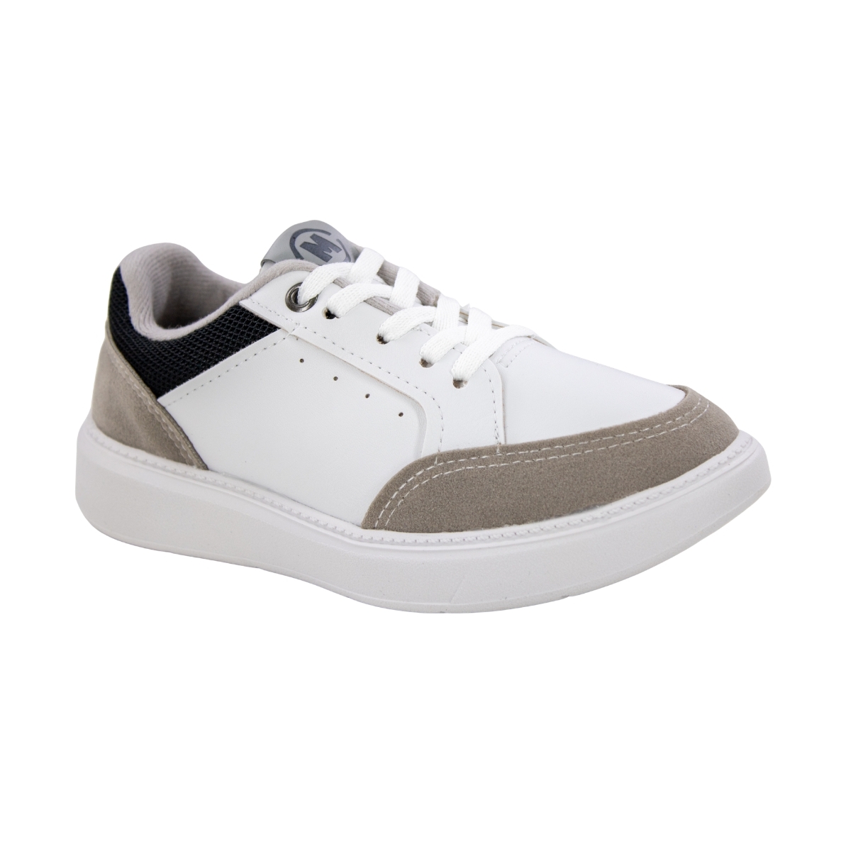 Tênis Infantil Masculino Molekinho  - BRANCO/CINZA
