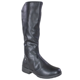 Bota Infantil Feminina Pink Cats Cano Alto - PRETO