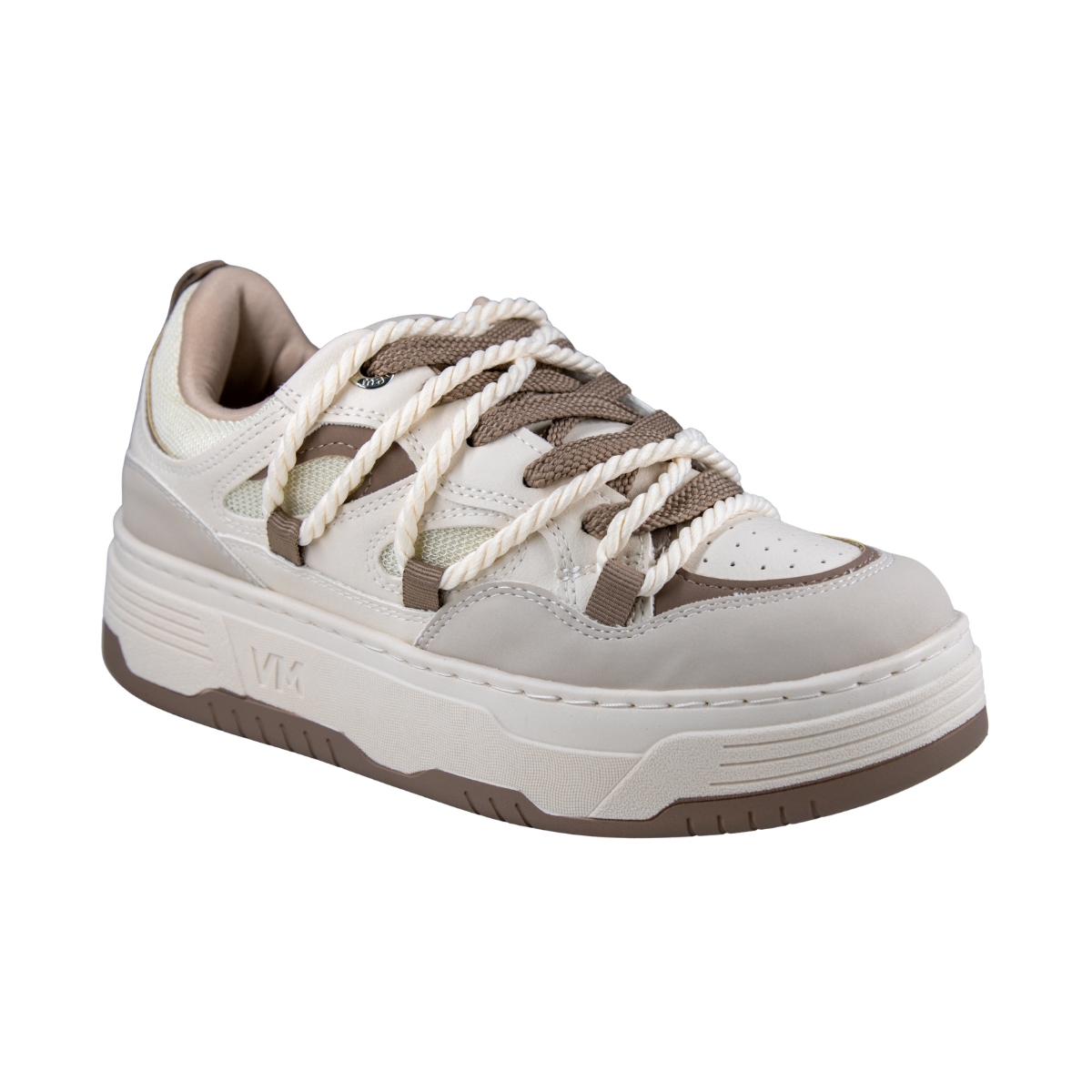 Tênis Feminino Via Marte Chunky - MARFIM/TOFFEE/MARFIM