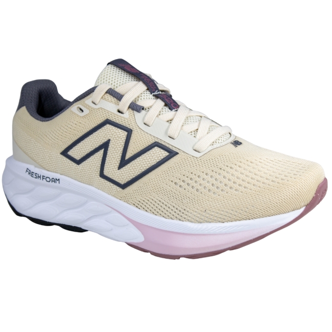 Tênis Feminino New Balance 520 - BEGE/GRAFITE