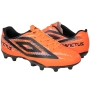 Chuteira Campo Umbro Invictus - CORAL/PRETO/BRANCO