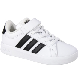 Tênis Infantil Masculino Adidas Grand Court 3.0 - BRANCO/PRETO