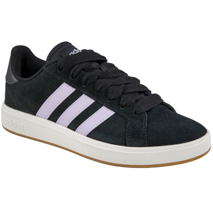 Tênis Feminino Adidas Grand Court Base 00s - PRETO/ROSA