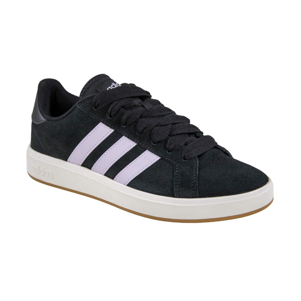 Tênis Feminino Adidas Grand Court Base 00s - PRETO/ROSA
