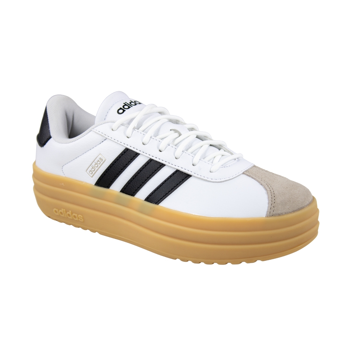 Tênis Feminino Adidas VL Court Bold  - BRANCO/PRETO/LATEX