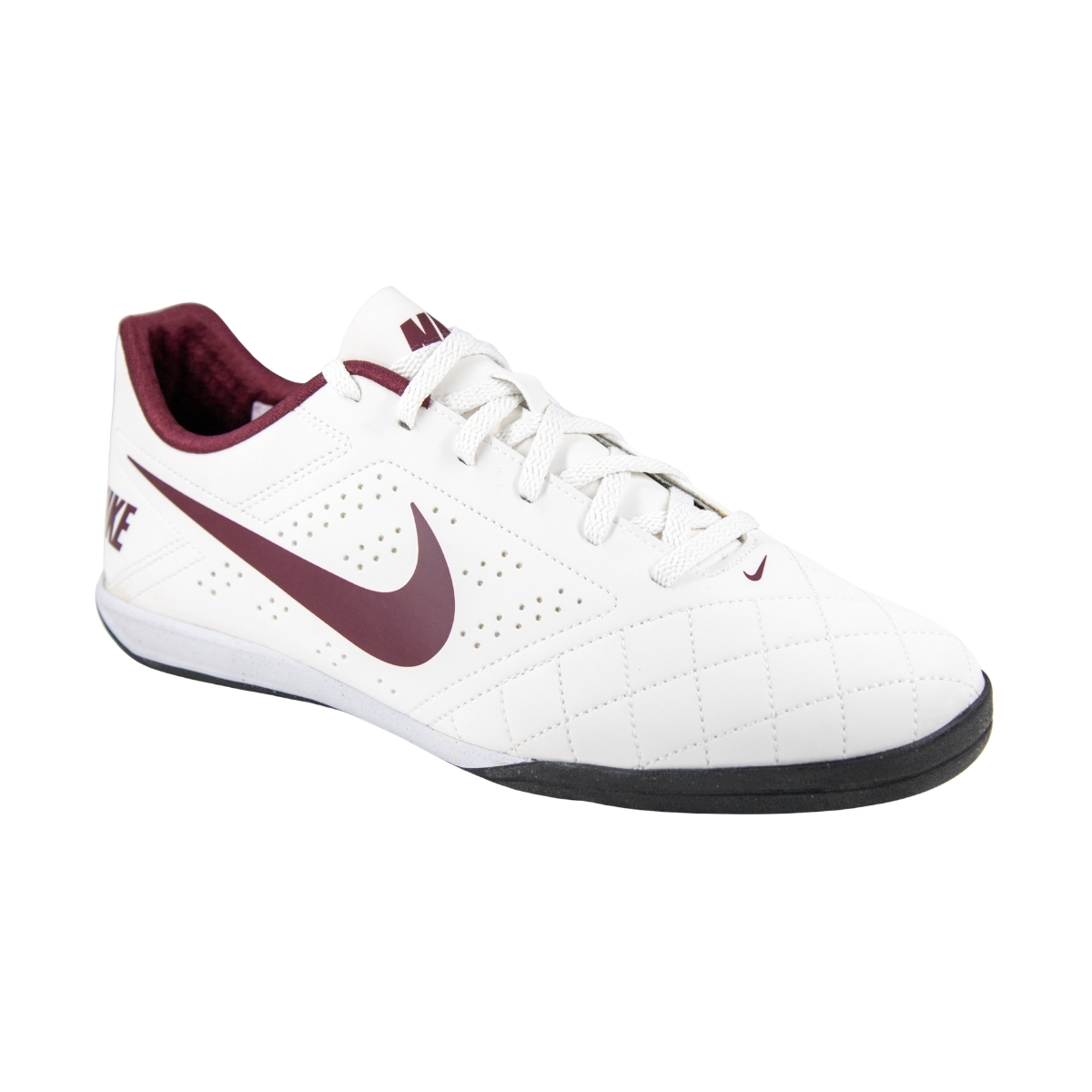 Chuteira Futsal Indoor Nike Beco 2 - BRANCO/VINHO