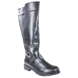 Bota Feminina Montaria Cano Alto - PRETO