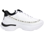 Tênis Feminino Ramarim Jogging Listra - BRANCO/PRETO