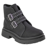 Bota Infantil Feminina Molekinha Fivela - PRETO
