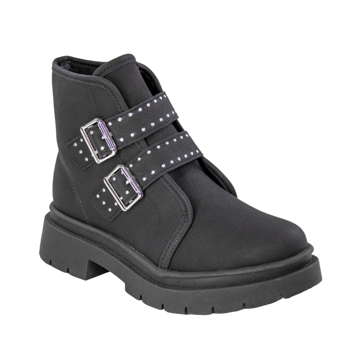 Bota Infantil Feminina Molekinha Fivela - PRETO