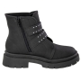 Bota Infantil Feminina Molekinha Fivela - PRETO