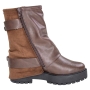 Bota Feminina Ramarim Tratorada Gola Fivela - CAFE