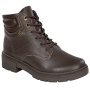 Coturno Feminino Couro - CHOCOLATE