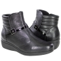 Bota Feminina Piccadilly Anabela Forro - PRETO