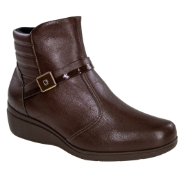 Bota Feminina Piccadilly Anabela Forro - CACAU