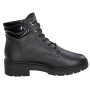 Coturno Feminino Couro - PRETO