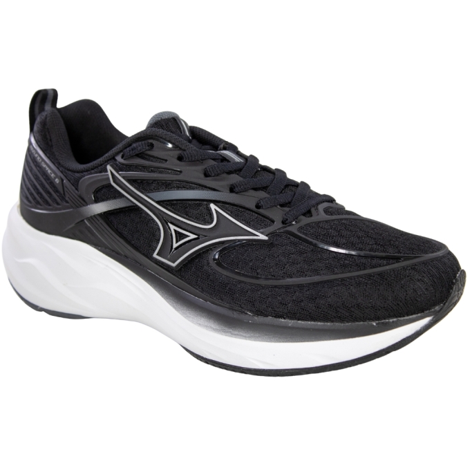 Tênis Masculino Mizuno Space 6 - PRETO/BRANCO