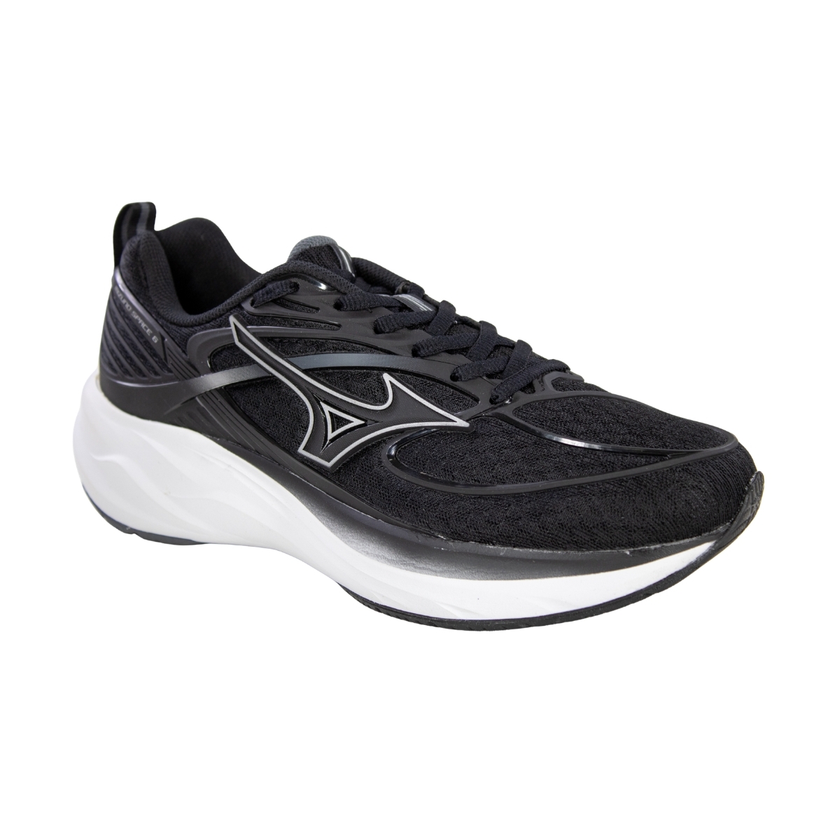 Tênis Masculino Mizuno Space 6 - PRETO/BRANCO