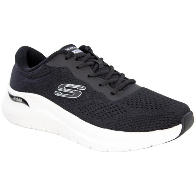 Tênis Masculino Skechers Arch Fit 2.0 - PRETO/BRANCO
