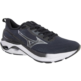 Tênis Masculino Mizuno Dynasty 8 - PRETO/BRANCO