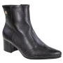 Bota Feminina Ramarim Salto Médio Soft Plus - PRETO