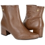 Bota Feminina Ramarim Salto Médio Soft Plus - CAPUCCINO