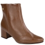 Bota Feminina Ramarim Salto Médio Soft Plus - CAPUCCINO