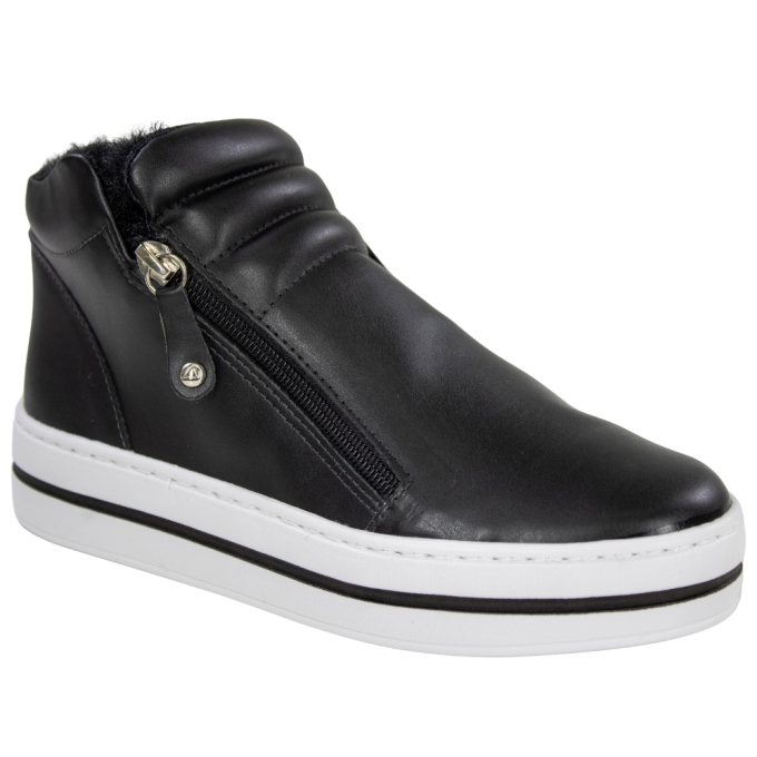 Bota Feminina Dalla Vecchia Pelo - PRETO
