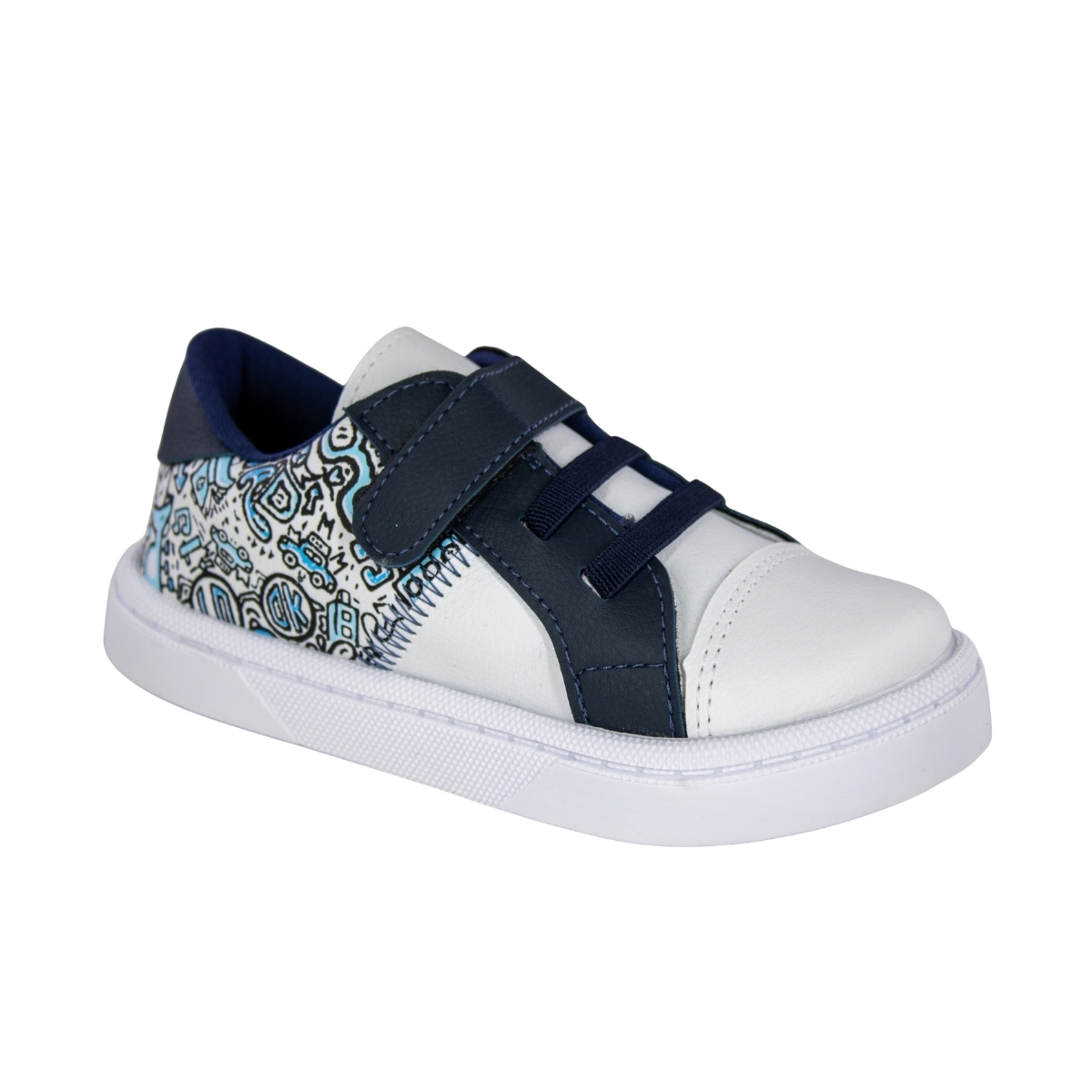Tênis Bebê Masculino Urbano - BRANCO/MARINHO