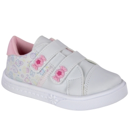 Tênis Bebê Feminino Linda Jú Bala - BRANCO