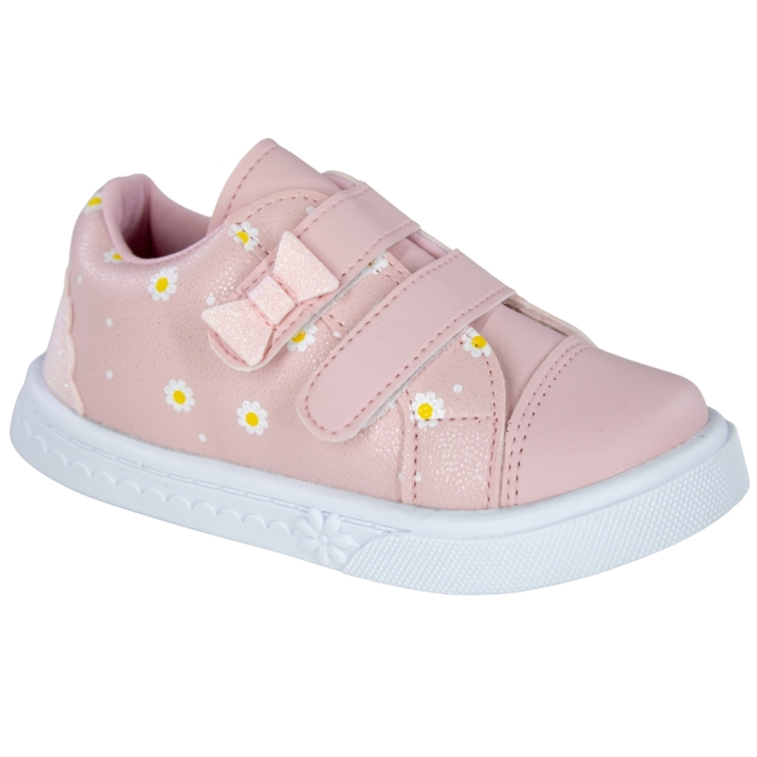 Tênis Bebê Feminino Linda Jú laço - ROSA