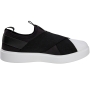 Tênis Feminino Adidas Strettal Slip on - PRETO/BRANCO