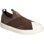 Tênis Feminino Adidas Streetalk Slip on - MARROM/BRANCO