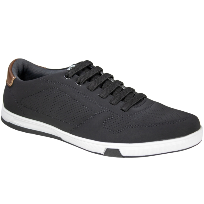 Sapatênis Masculino Pegada  - PRETO/PINHAO
