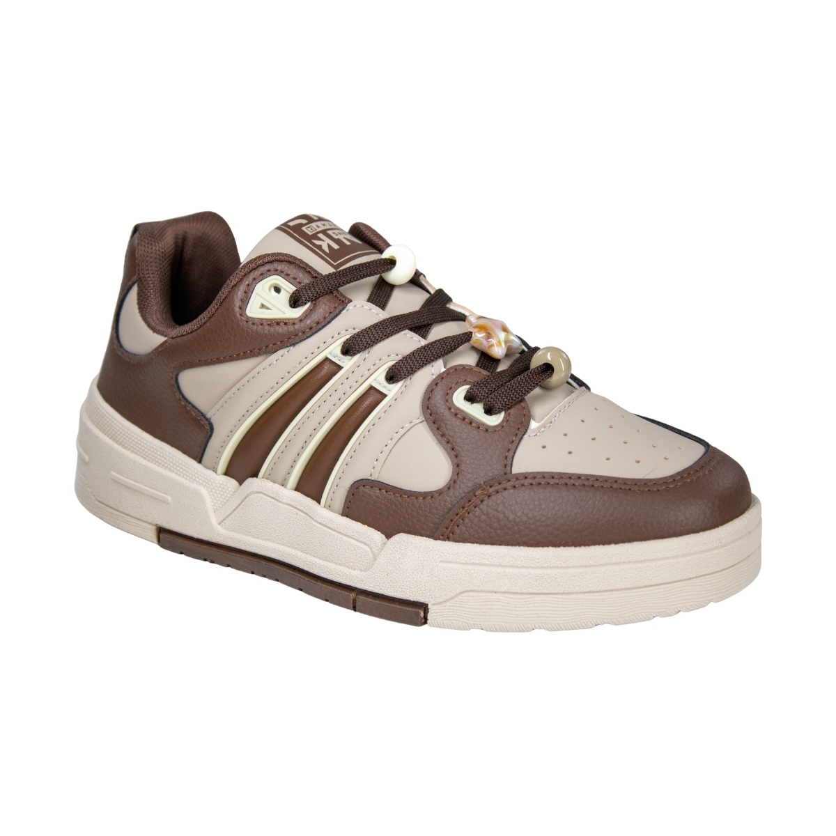 Tênis Feminino Casual Ramarim Street - MARROM/GELO