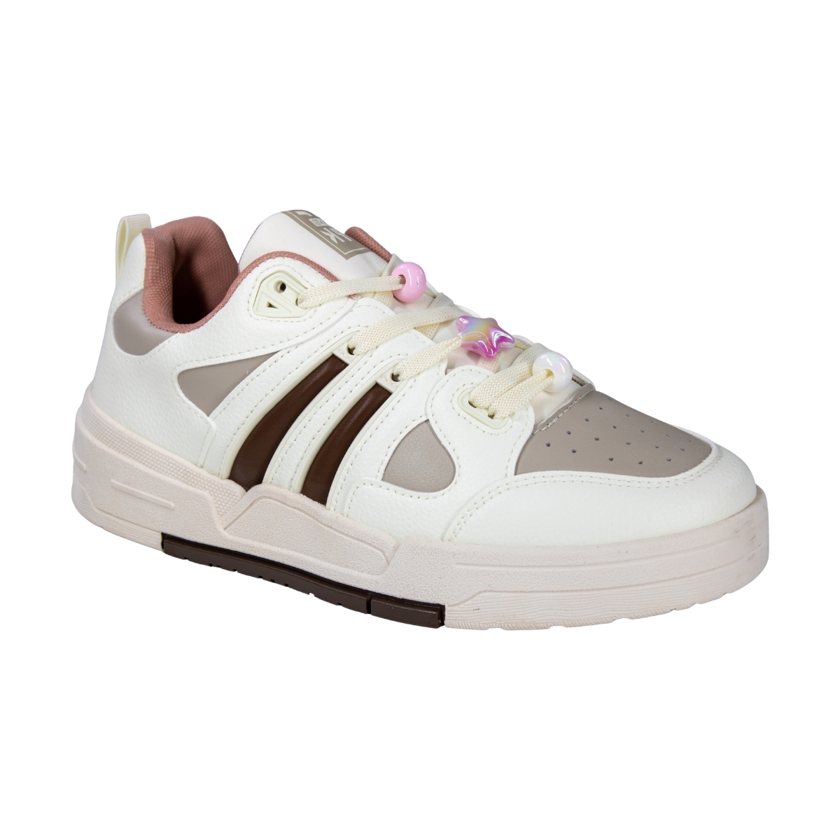 Tênis Feminino Casual Ramarim Street - NATURAL/GELO