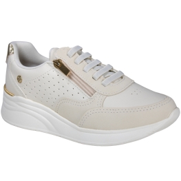Tênis Feminino Kolosh Anabela - CREAM/CHAMPAGNE
