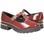 Sapato Feminino Piccadilly Loafer Boneca - BURGUNDY
